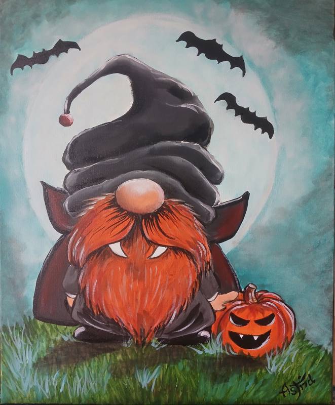 Paint Nite: Count Gnome-cula